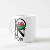 BORN Newport Wales 11oz Koffiemok (Voorkant links)