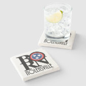 BORN Nolensville TN Stenen Onderzetter (Zijkant)