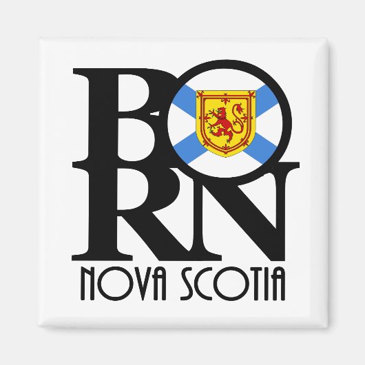 BORN Nova Scotia Magneet (Voorkant)