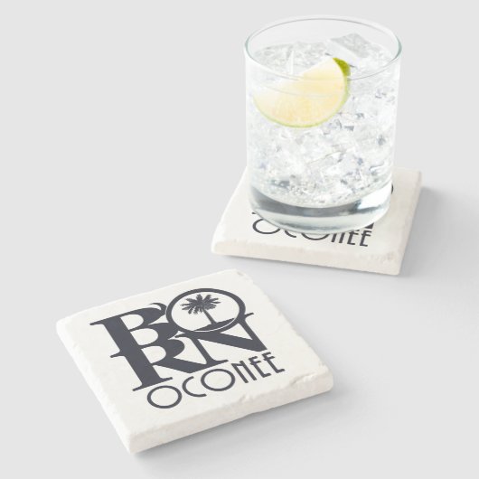 BORN Oconee SC Stenen Onderzetter (Zijkant)