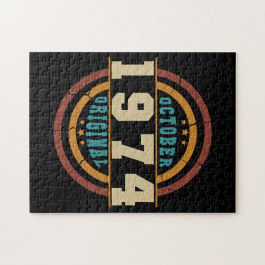 Born October 1974 Orginal Legpuzzel (Horizontaal)