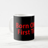 Born OK de eerste keer Koffiemok (Voorkant links)