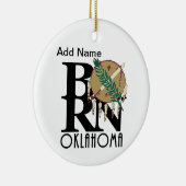 BORN Oklahoma  Keramisch Ornament (Rechts)