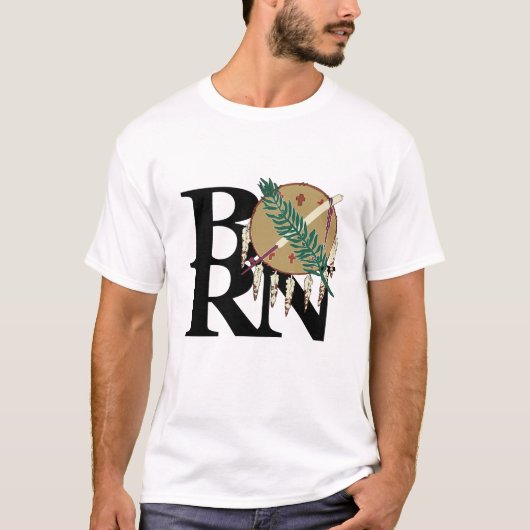 BORN Oklahoma T-shirt (Voorkant)