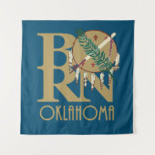 BORN Oklahoma Wandkleed (Voorkant)