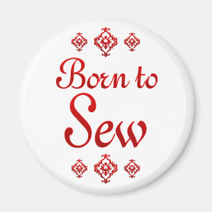 BORN OM TE ZIEN MAGNEET