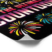 Born On New Year's Eve. Countdown. Birthday Poster (Hoek)