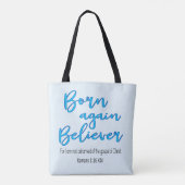 Born Opnieuw Believer Tote Bag (Achterkant)