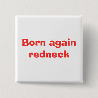 Born opnieuw rohnek vierkante button 5,1 cm