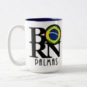BORN Palmas 11oz Tweekleurige Koffiemok (Links)