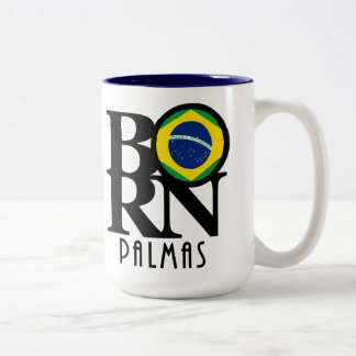 BORN Palmas 11oz Tweekleurige Koffiemok