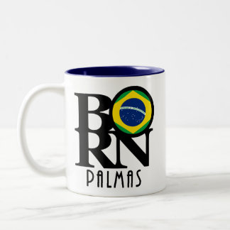 BORN Palmas 11oz Tweekleurige Koffiemok