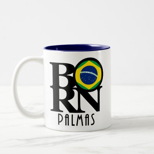 BORN Palmas 11oz Tweekleurige Koffiemok (Links)