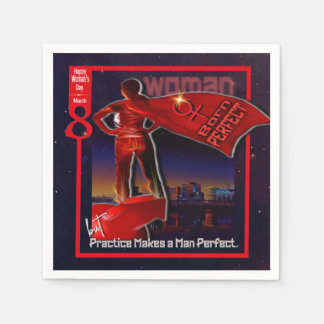 Born Perfect: viert vrouwendag met kracht Servet