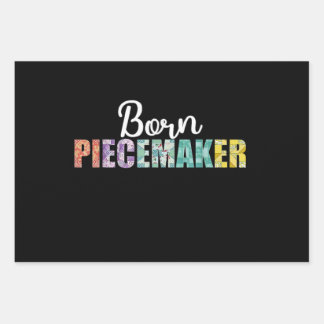 Born Piecemaker Funny Quilting Fabric Crochet Inpakpapier Vel