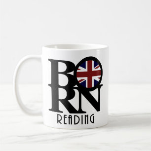 BORN Reading England 11oz Koffiemok