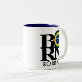 BORN Rio Branco 11oz Tweekleurige Koffiemok (Voorkant rechts)
