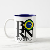 BORN Rio Branco 11oz Tweekleurige Koffiemok (Links)