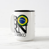 BORN Rio Branco 15 oz Tweekleurige Koffiemok (Voorkant links)