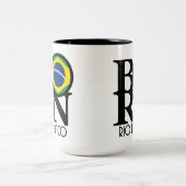 BORN Rio Branco 15 oz Tweekleurige Koffiemok (Center)