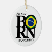 BORN Rio de Janeiro  Keramisch Ornament (Rechts)