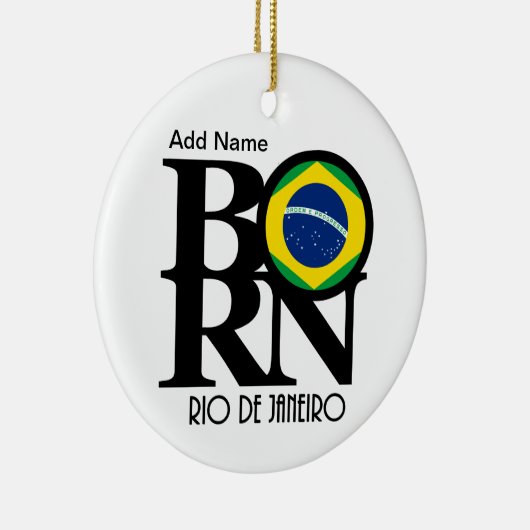 BORN Rio de Janeiro  Keramisch Ornament (Rechts)