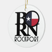 BORN Rockport Texas Keramisch Ornament (Links)