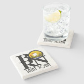 BORN Saint John New Brunswick Stenen Onderzetter (Zijkant)