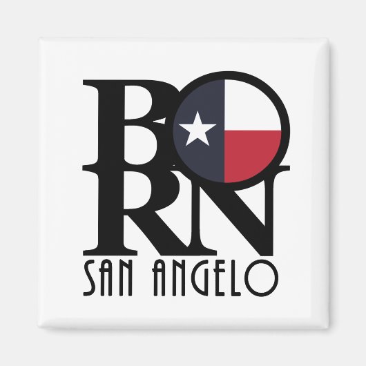 BORN San Angelo Magneet (Voorkant)