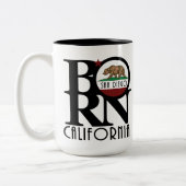 BORN San Diego 15oz Tweekleurige Koffiemok (Links)