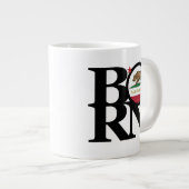 BORN San Francisco Jumbo Coffee Mok 20oz (Voorkant rechts)