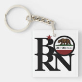 BORN San Francisco Sleutelhanger (Voorkant)
