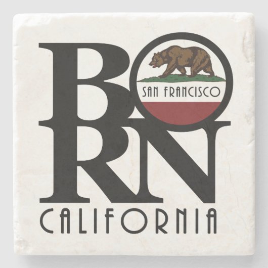 BORN San Francisco Stenen Onderzetter (Voorkant)