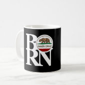 BORN Santa Cruz 11oz Black Koffiemok (Voorkant links)