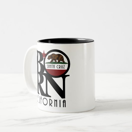 BORN Santa Cruz 11oz Mok (Voorkant links)