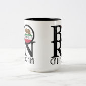 BORN Santa Cruz 15oz Tweekleurige Koffiemok (Center)