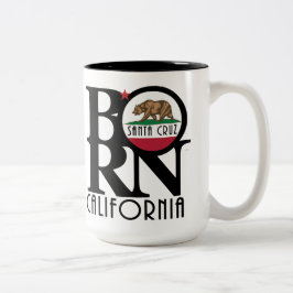 BORN Santa Cruz 15oz Tweekleurige Koffiemok