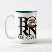 BORN Santa Cruz 15oz Tweekleurige Koffiemok (Links)