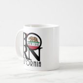BORN Santa Cruz California 11oz Koffiemok (Voorkant links)