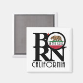 BORN Santa Cruz California Magneet (Voorkant / Achterkant)