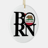 BORN Santa Cruz Keramisch Ornament (Rechts)