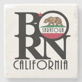 BORN Saratoga California Stenen Onderzetter