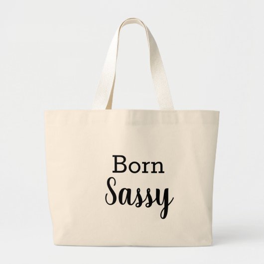 BORN SASSY tas (Voorkant)