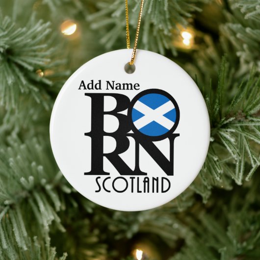 BORN Scotland  Ornament (Boom)