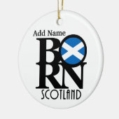 BORN Scotland  Ornament (Links)