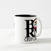 BORN Scotts Valley 11oz Tweekleurige Koffiemok (Voorkant rechts)