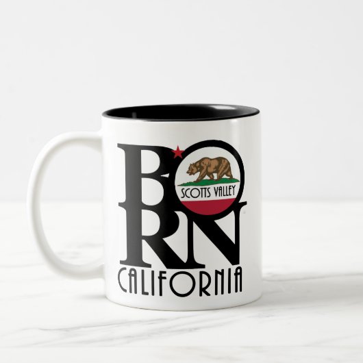 BORN Scotts Valley 11oz Tweekleurige Koffiemok (Links)