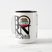 BORN Scotts Valley 15oz Tweekleurige Koffiemok (Voorkant links)