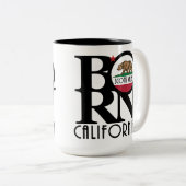 BORN Scotts Valley 15oz Tweekleurige Koffiemok (Voorkant rechts)