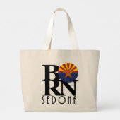 BORN Sedona Arizona Grote Tote Bag (Achterkant)